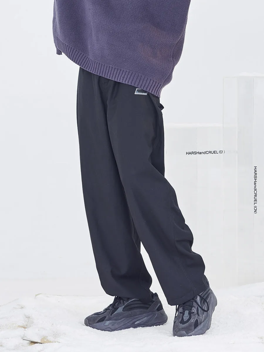 Logo Straight Trousers