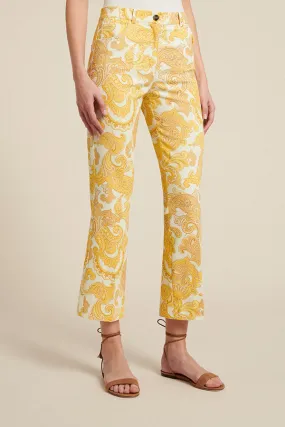 Luisa Spagnoli ALIN FLARED PRINTED TROUSERS