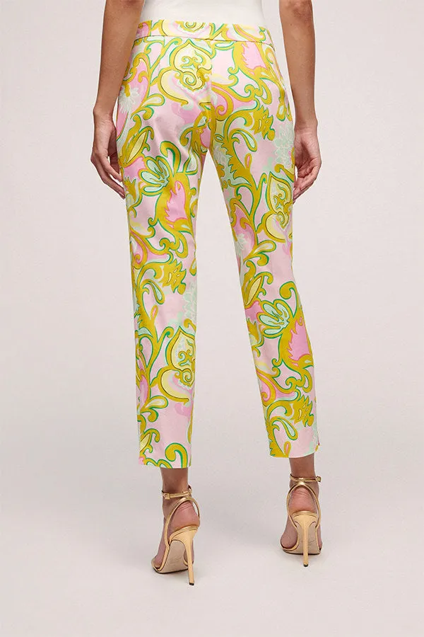 Luisa Spagnoli AUSTRIA JACQUARD PATTERN TROUSERS