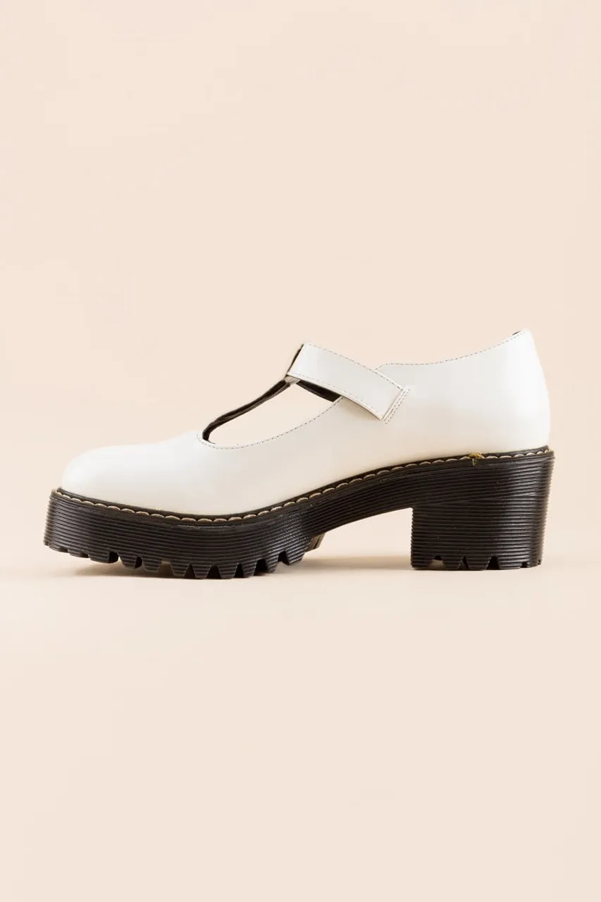 Trendy Madden Girl Holly Mary Jane Lug Platforms