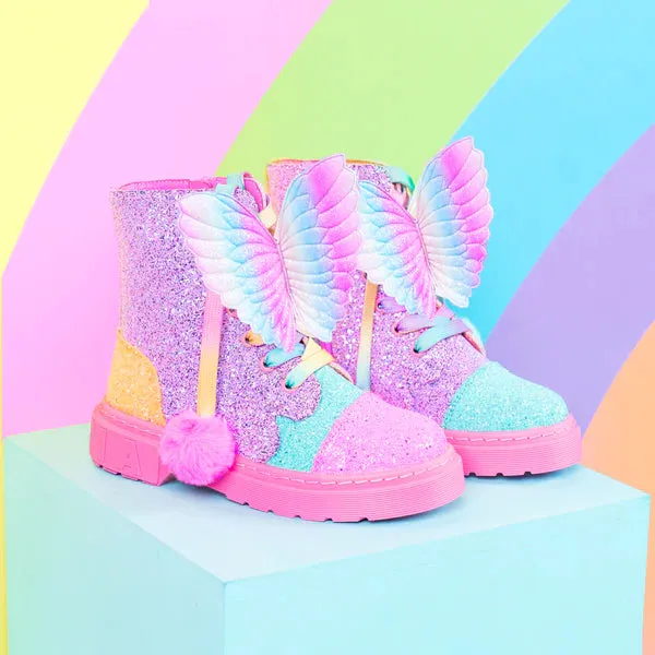 Madmia - Rainbow Glitter Shoes