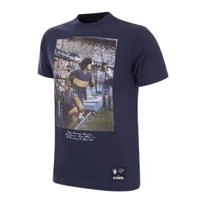 Maradona X COPA 1981 Bombonera T-Shirt - Blue