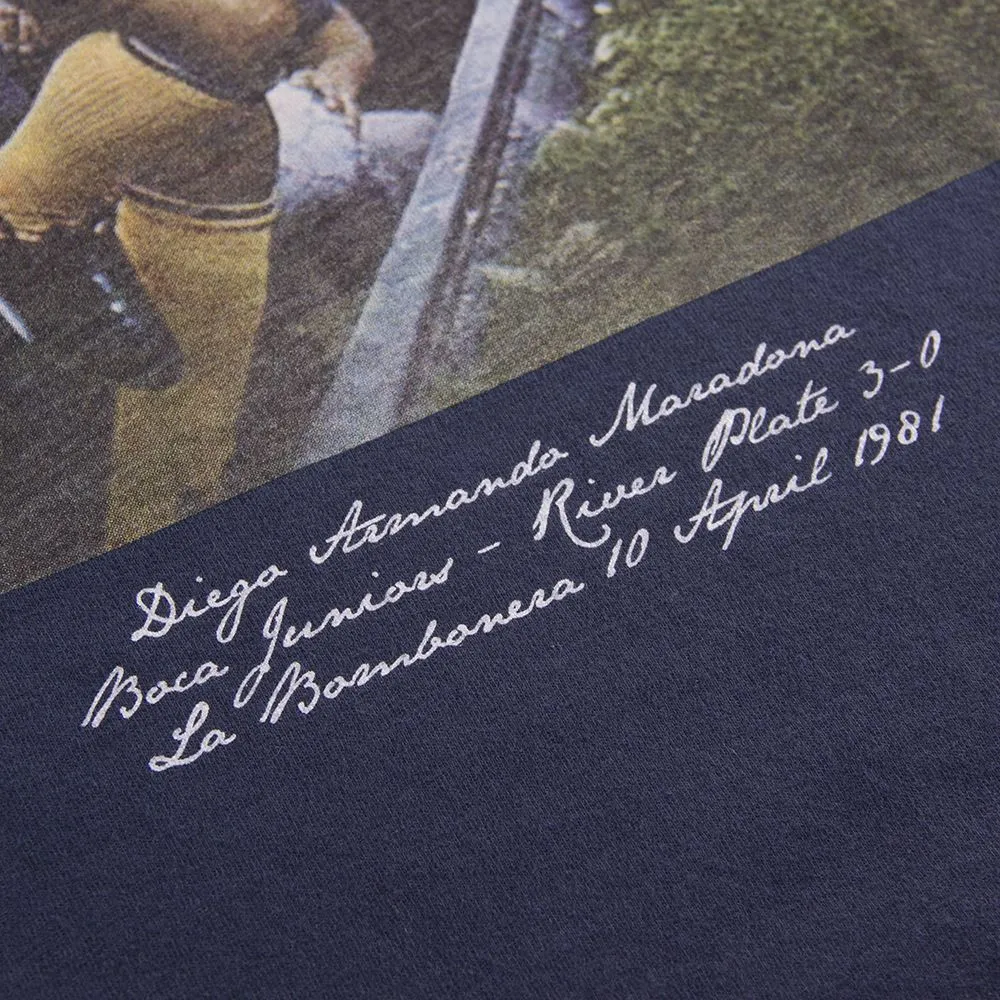 Maradona X COPA 1981 Bombonera T-Shirt - Blue