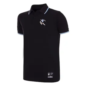 Maradona X COPA Argentina Embroidery Polo Shirt - Black