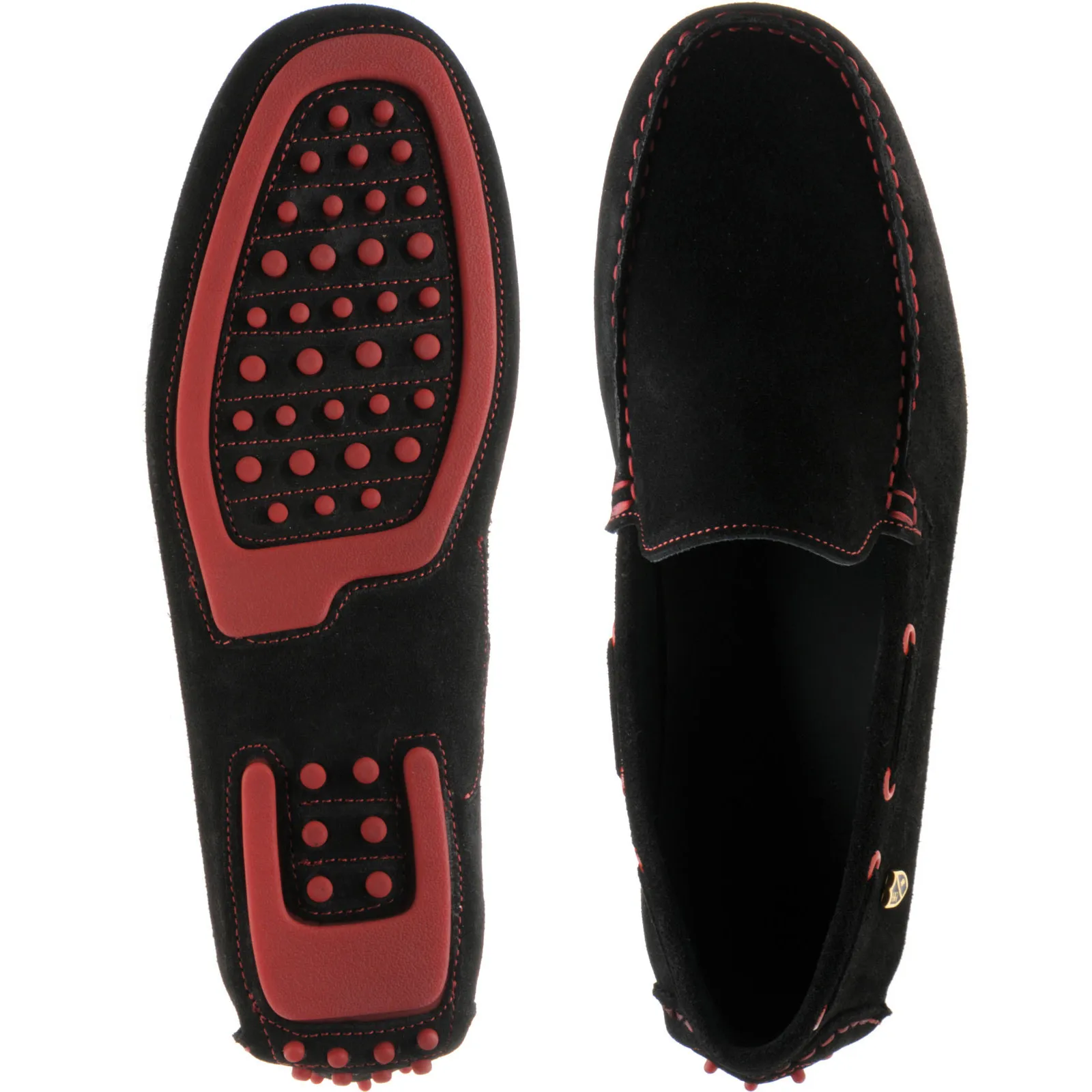 Maranello II driving moccasins with rubber sole