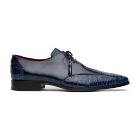 Marco Di Milano Anzio Exotic Alligator /  Calfskin Leather Oxfords (MDM1037)