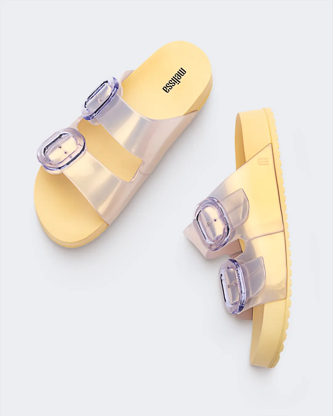 Melissa Cozy Slide Sandal - Pearl