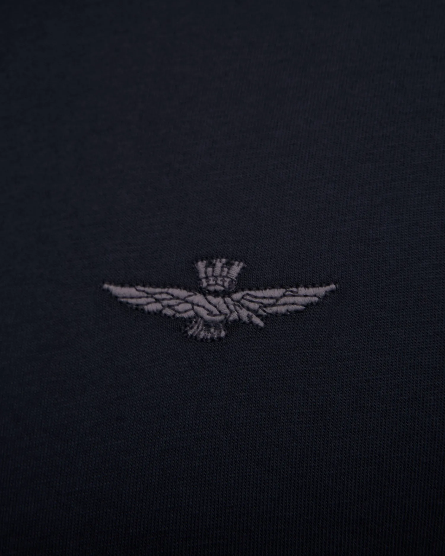 Men's navy blue T-shirt Aeronautica Militare 242TS2065J592-8380