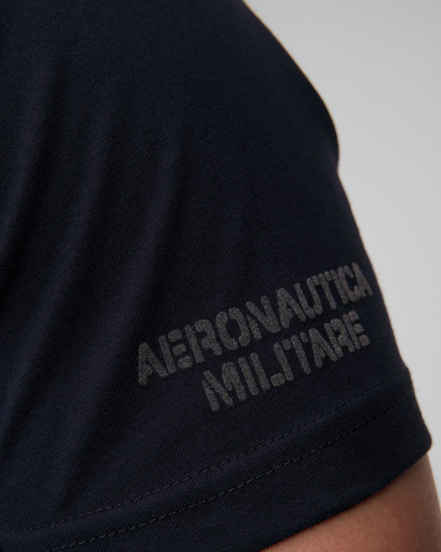 Men's navy blue T-shirt Aeronautica Militare 242TS2325J641-8380