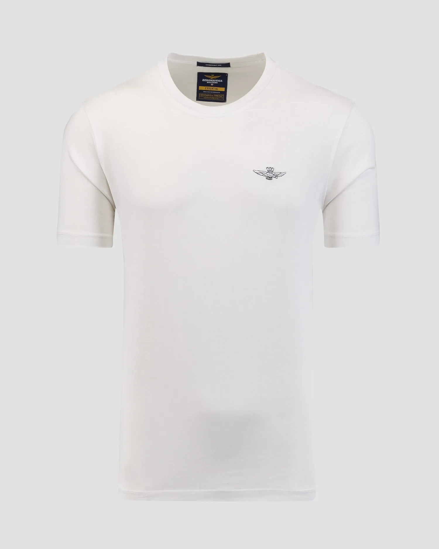 Men's white T-shirt Aeronautica Militare 242TS2065J592-73100