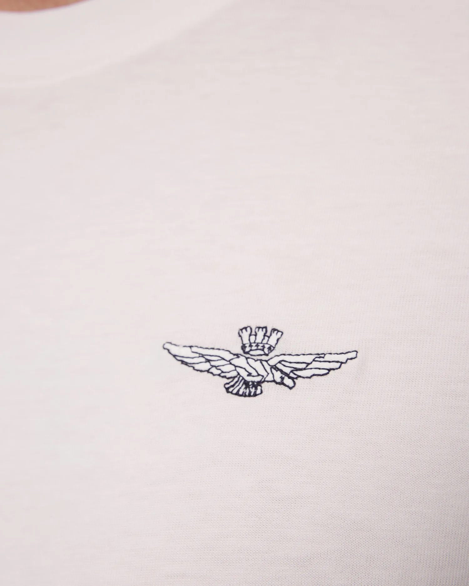 Men's white T-shirt Aeronautica Militare 242TS2065J592-73100