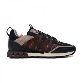 Cruyff Fearia Montserrat Trainers Black/Taupe/Orange - Men's Classic格式fort and Style - CC233061