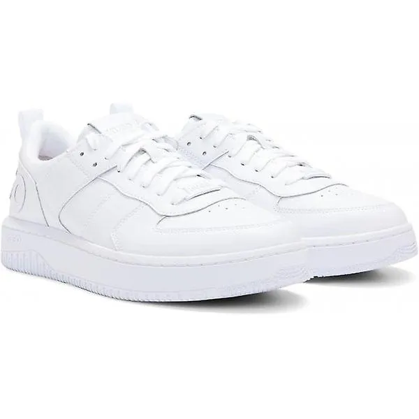 Hugo Boss Men's Kilian_Tenn_fl_N White Trainers - Style Number 50505057