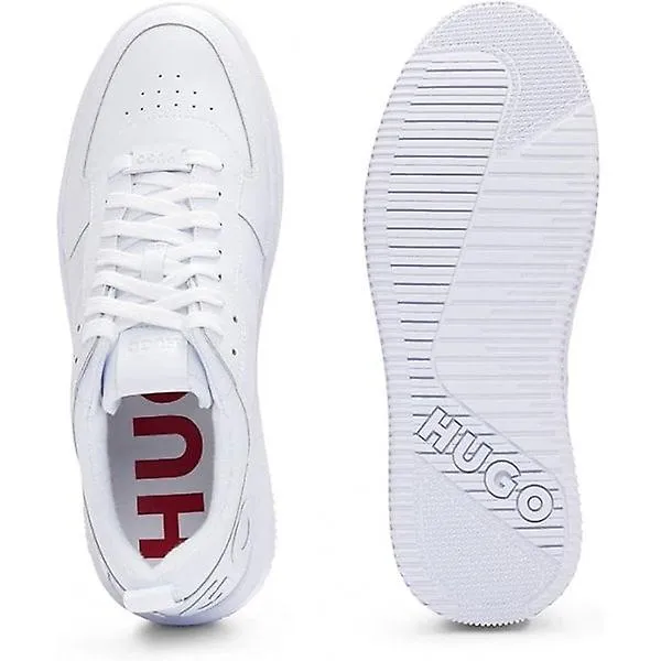 Hugo Boss Men's Kilian_Tenn_fl_N White Trainers - Style Number 50505057