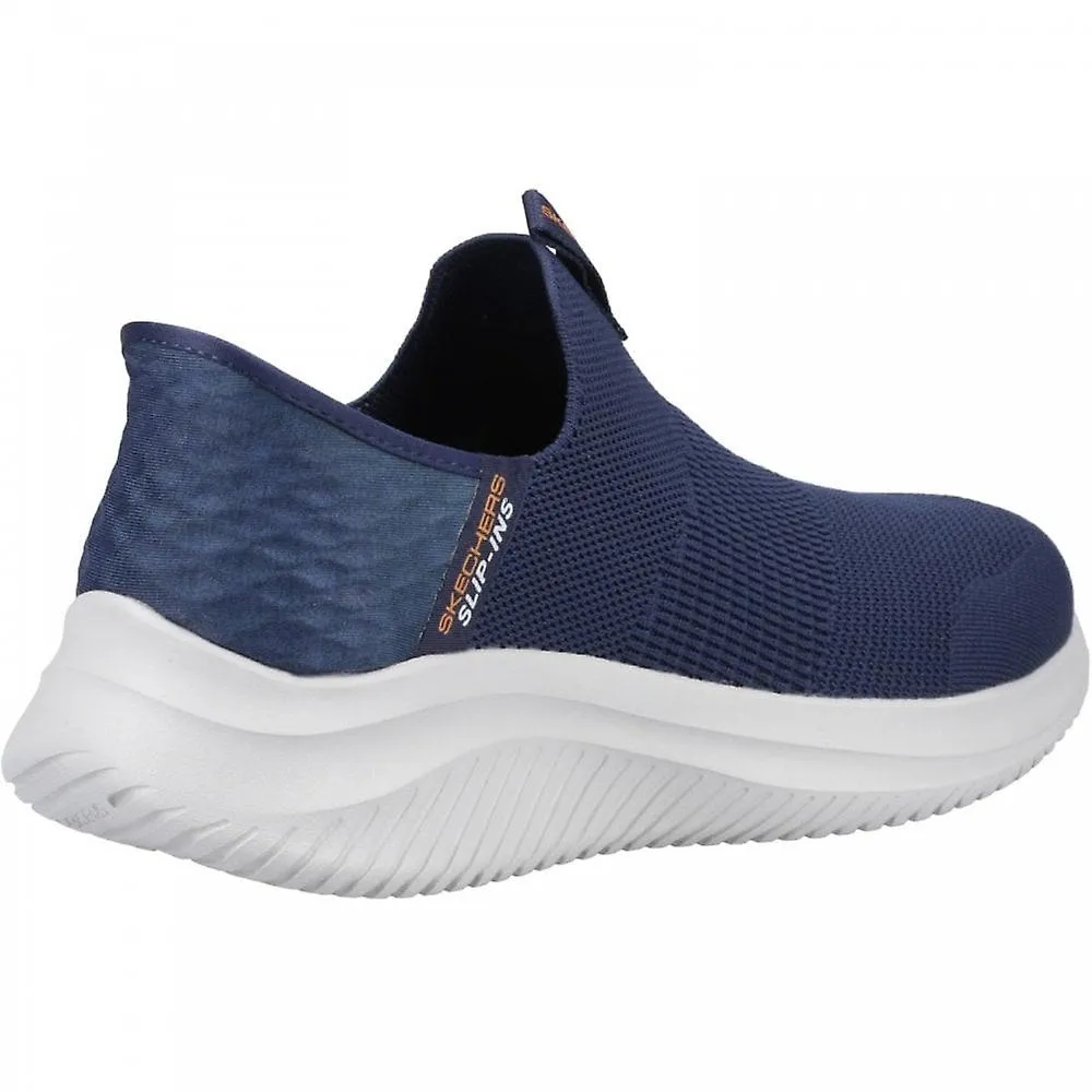 Men's Skechers Ultra Flex 3.0 Smooth Step Navy Slip-On Trainers