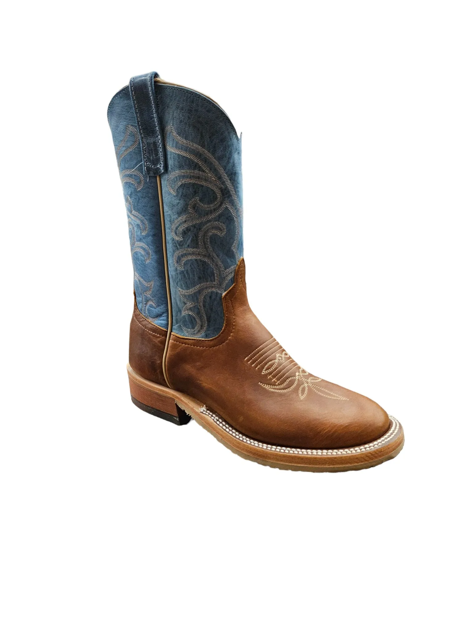 MEN’S ANDERSON BEAN ROUND TOE CREPE SOLE STAMPEDE BRIAR WESTERN BOOTS EXCLUSIVES 339857