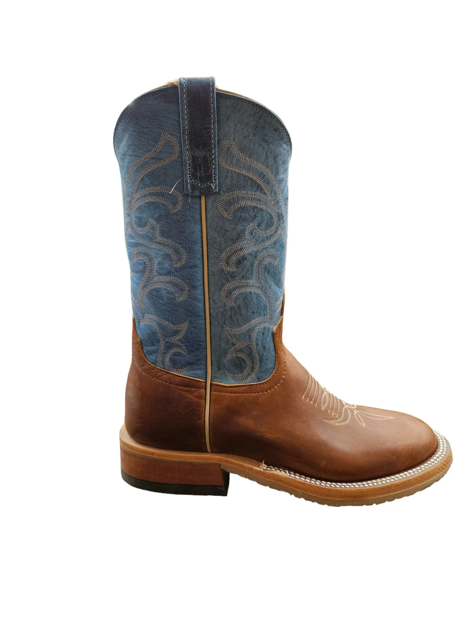 MEN’S ANDERSON BEAN ROUND TOE CREPE SOLE STAMPEDE BRIAR WESTERN BOOTS EXCLUSIVES 339857