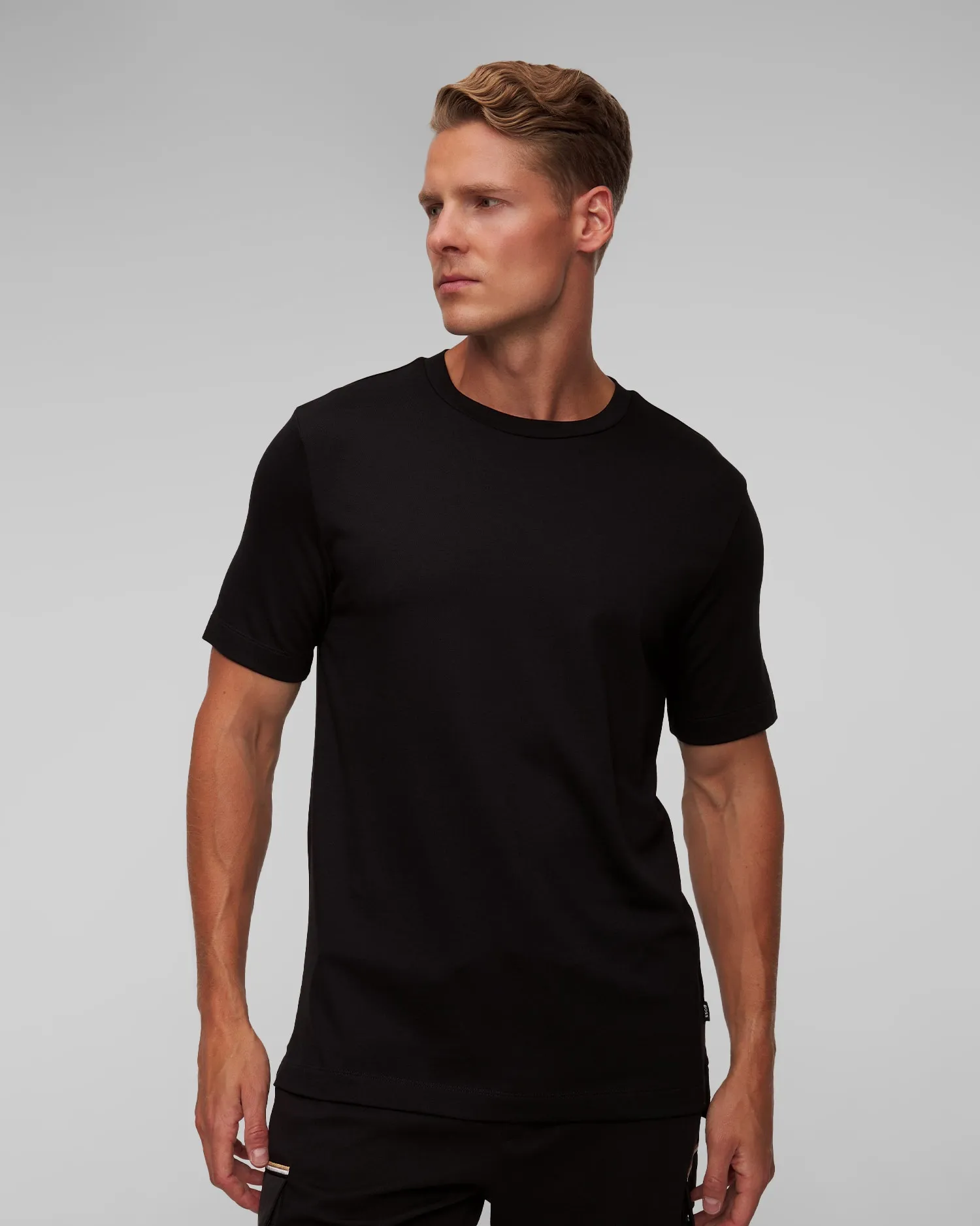 Men’s black T-shirt Hugo Boss H-Thompson 50521129-1