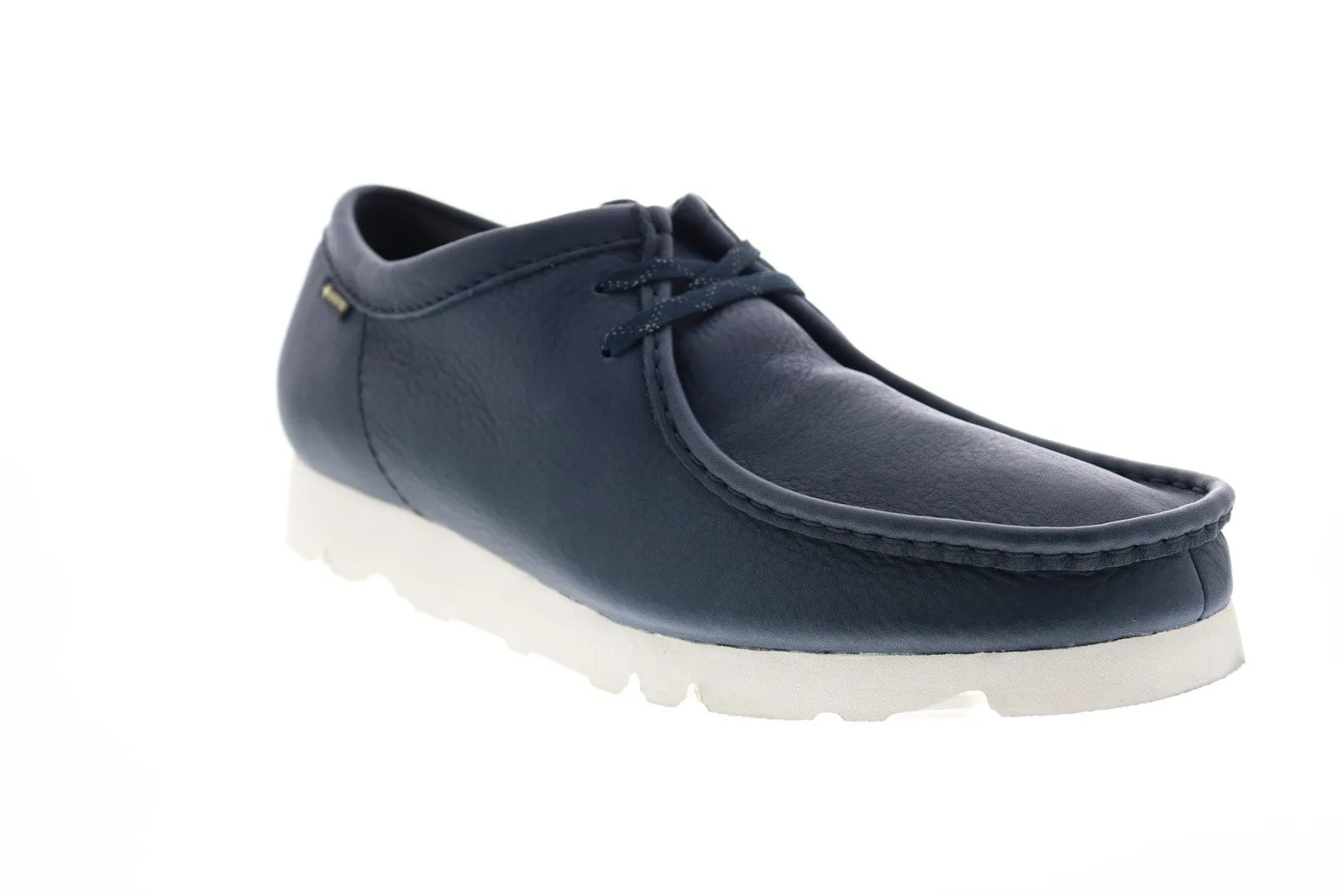 Men's Blue Casual Oxfords Lace Ups by Clarks Wallabee GTX