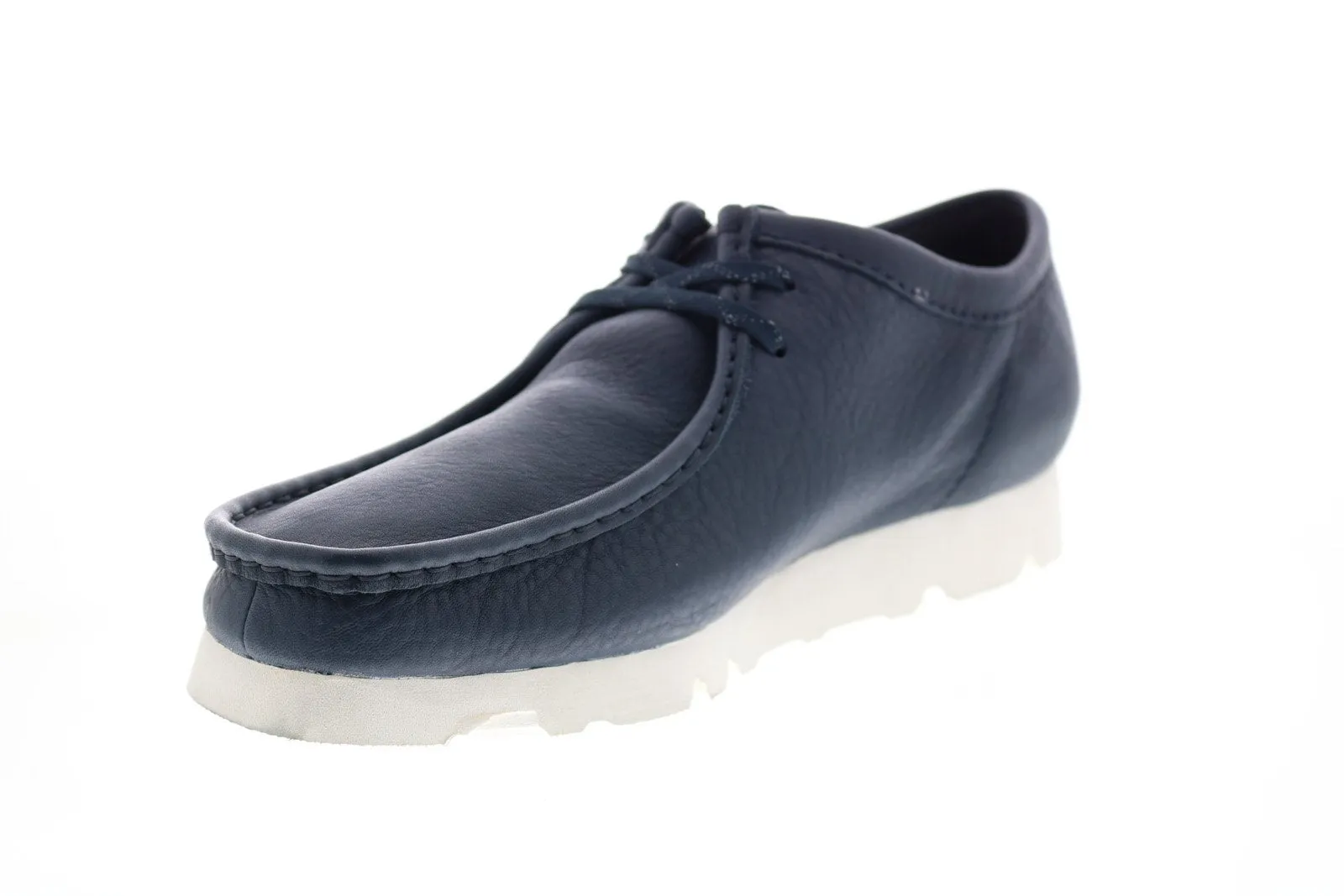 Men's Blue Casual Oxfords Lace Ups by Clarks Wallabee GTX