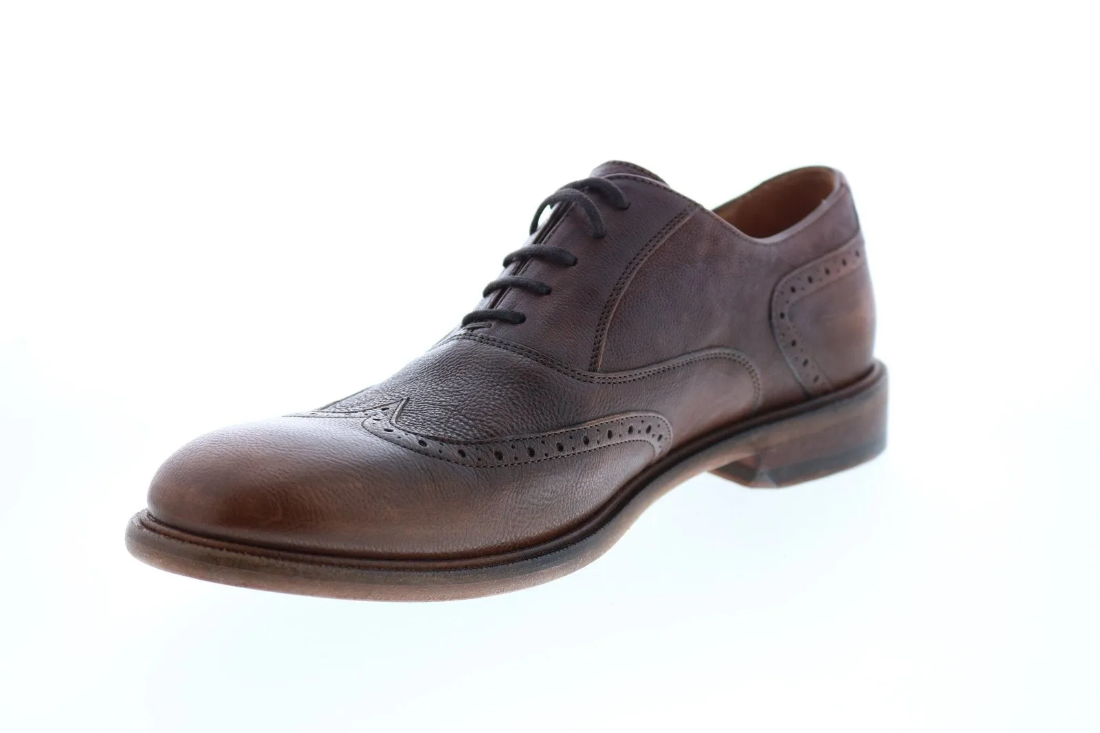 Men's Brown Wingtip Oxford Shoes by Geox U Guildford