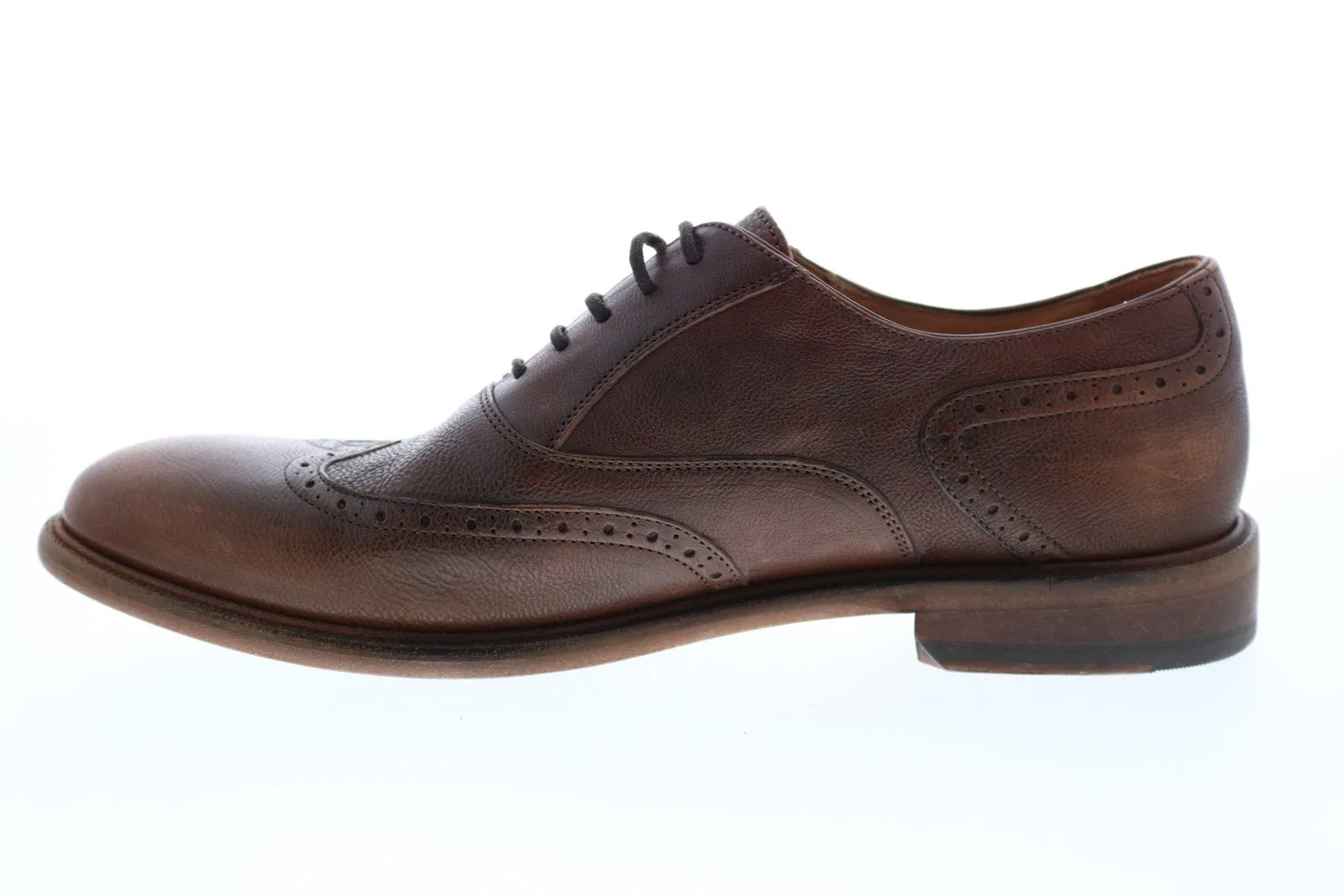 Men's Brown Wingtip Oxford Shoes by Geox U Guildford