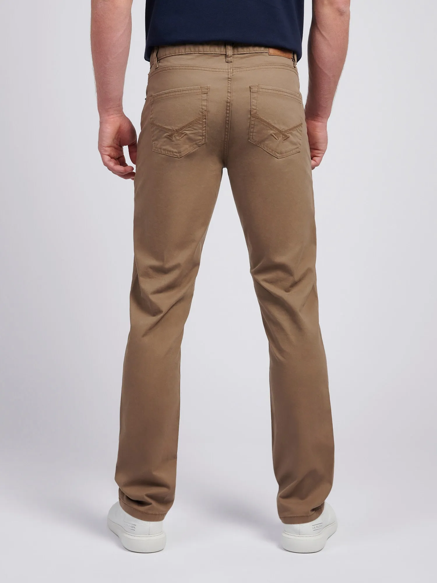 Mens Core 5 Pocket Trousers in Shitake