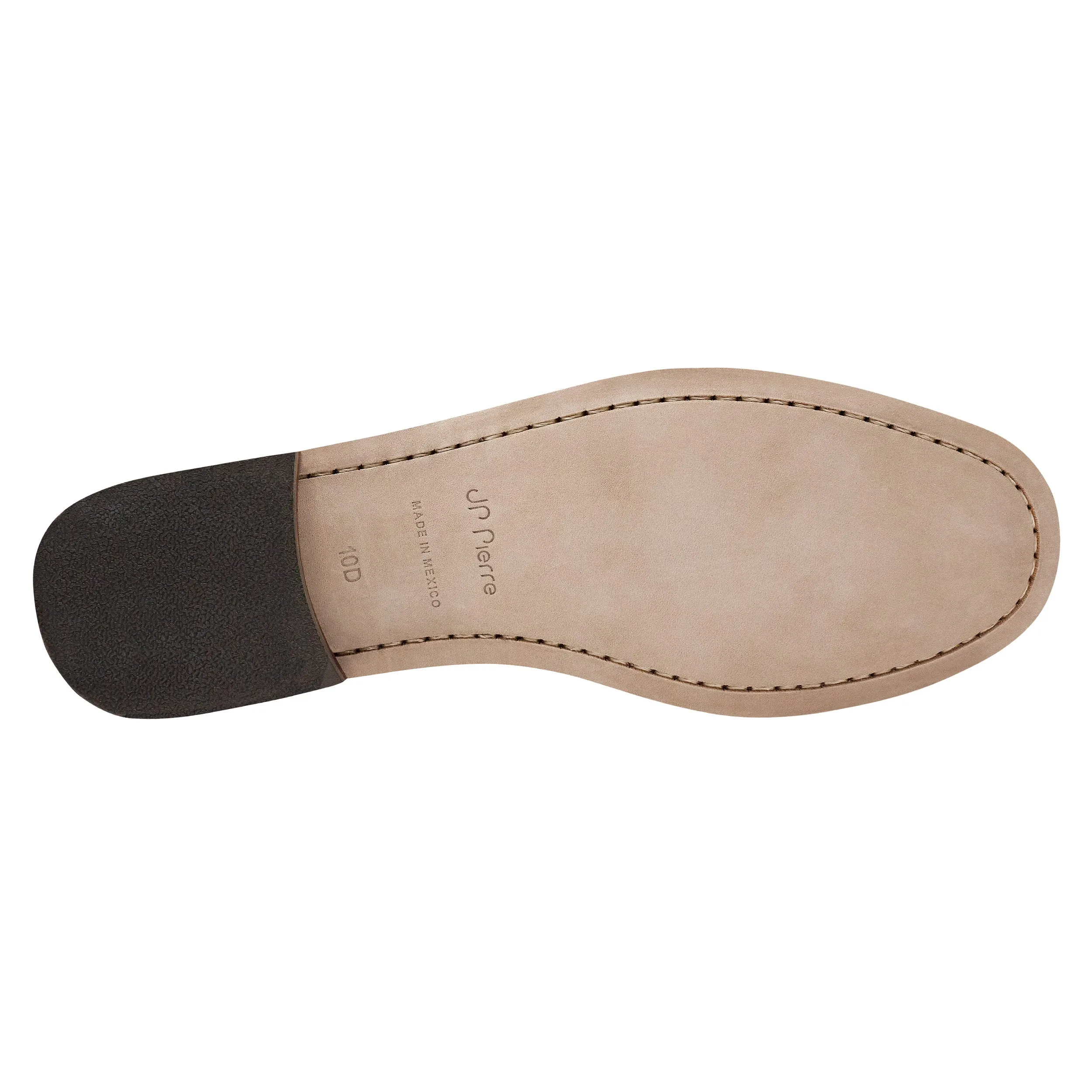 Mens  leather buckle moccasins