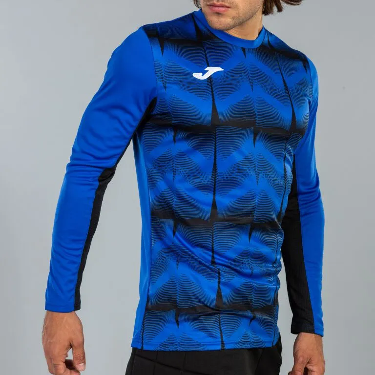 Mens Long Sleeve Goalkeeper Derby IV Royal Shirt