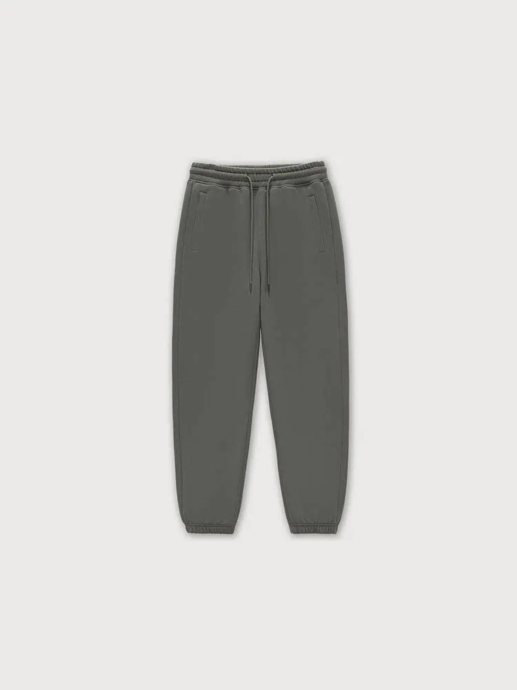   Men'S Padded Joggers In A Plain Color   