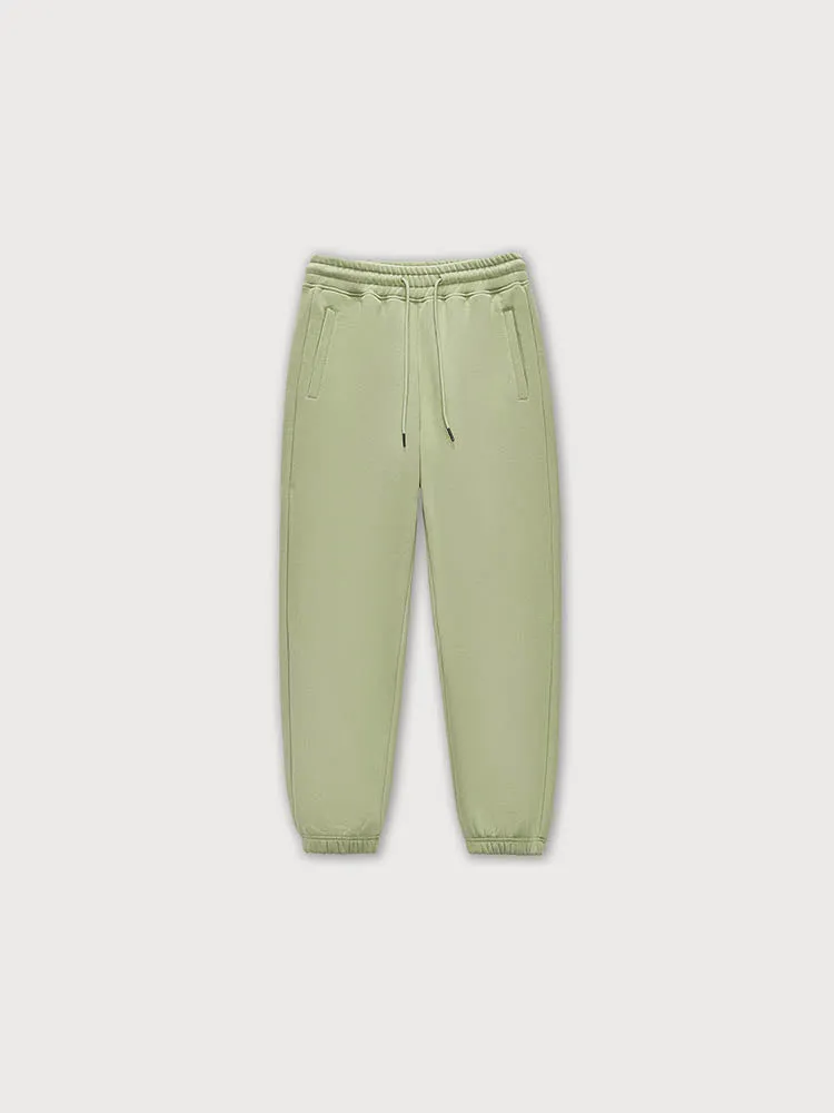   Men'S Padded Joggers In A Plain Color   