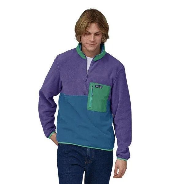 Men's Patagonia Microdini Half Zip Pullover | Fleeces & Midlayers UK