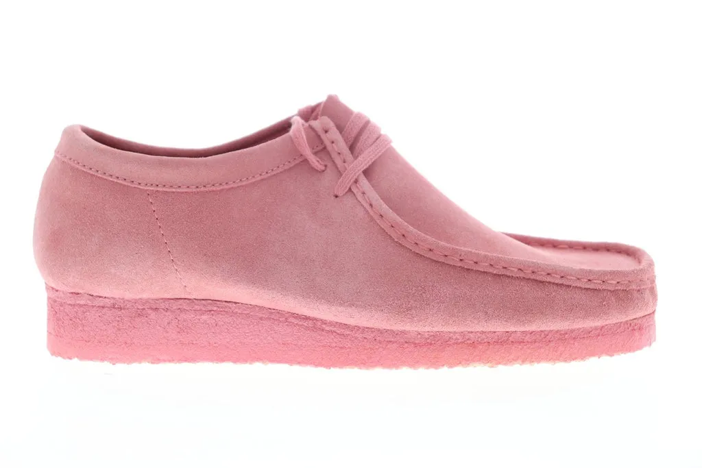 Men's Pink Casual Oxfords Lace Ups by Clarks Wallabee