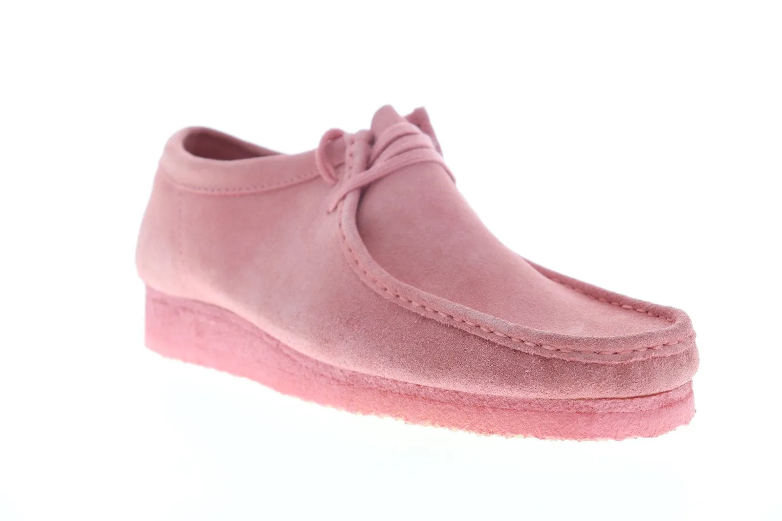 Men's Pink Casual Oxfords Lace Ups by Clarks Wallabee