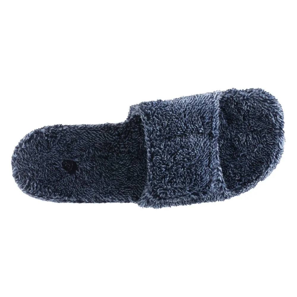 Men's Spa Adjustable Slide Slipper Indoor/Outdoor Sole