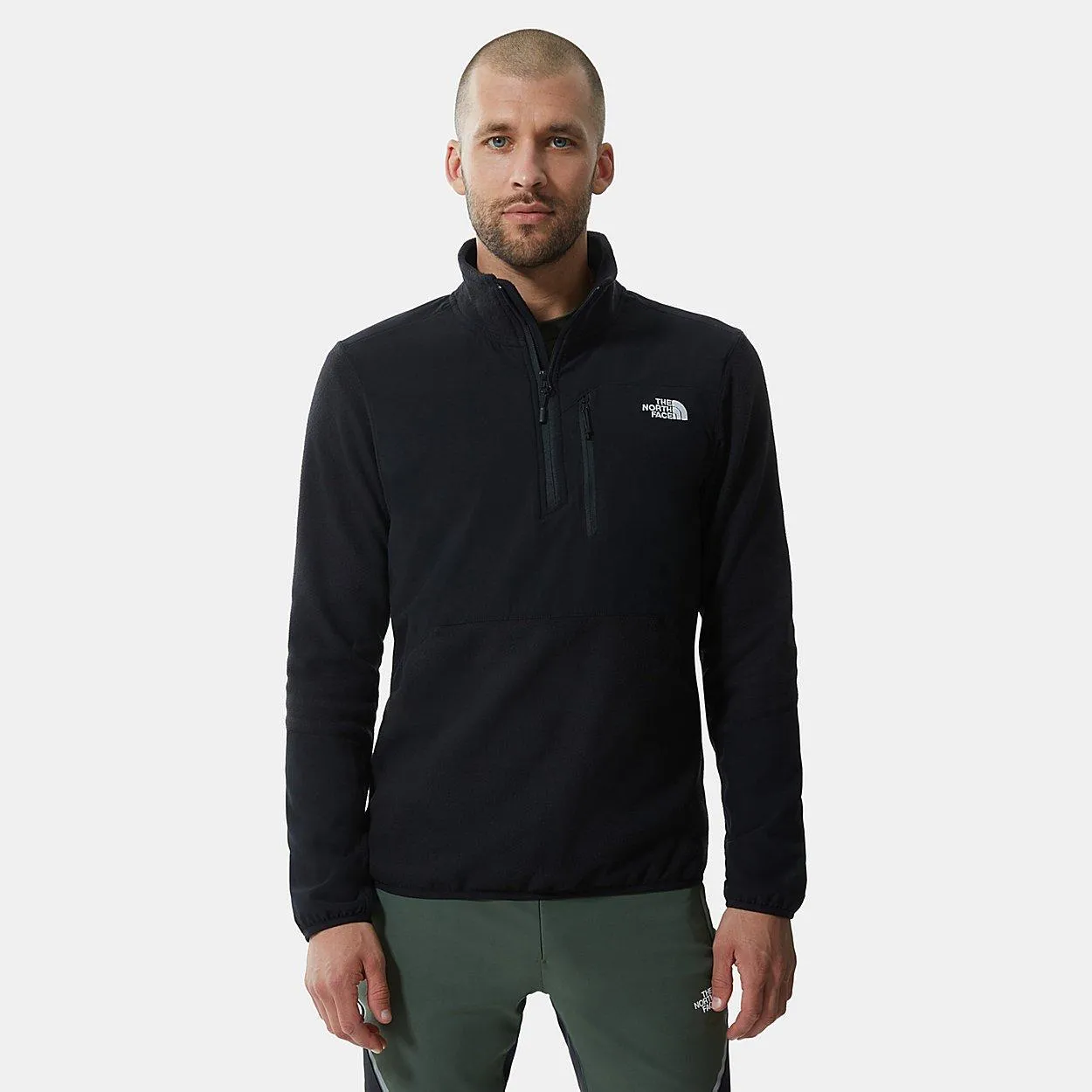 The North Face Glacier Pro Quarter-Zip Fleece for Men | Midlayers & Fleeces | George Fisher UK - Shop Now