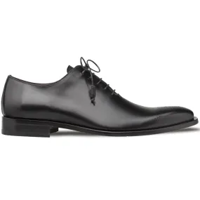 Black Mezlan Cupula Patina Whole-Cut Oxfords (20933)