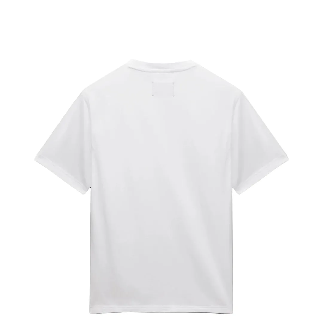 MIDWEIGHT JERSEY ARCH LOGO SHIRT WHITE