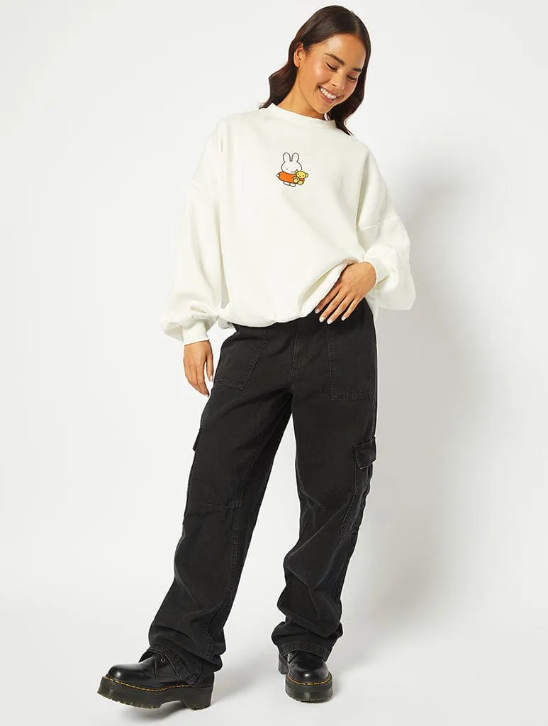 Miffy x Skinnydip Ecru Sweatshirt