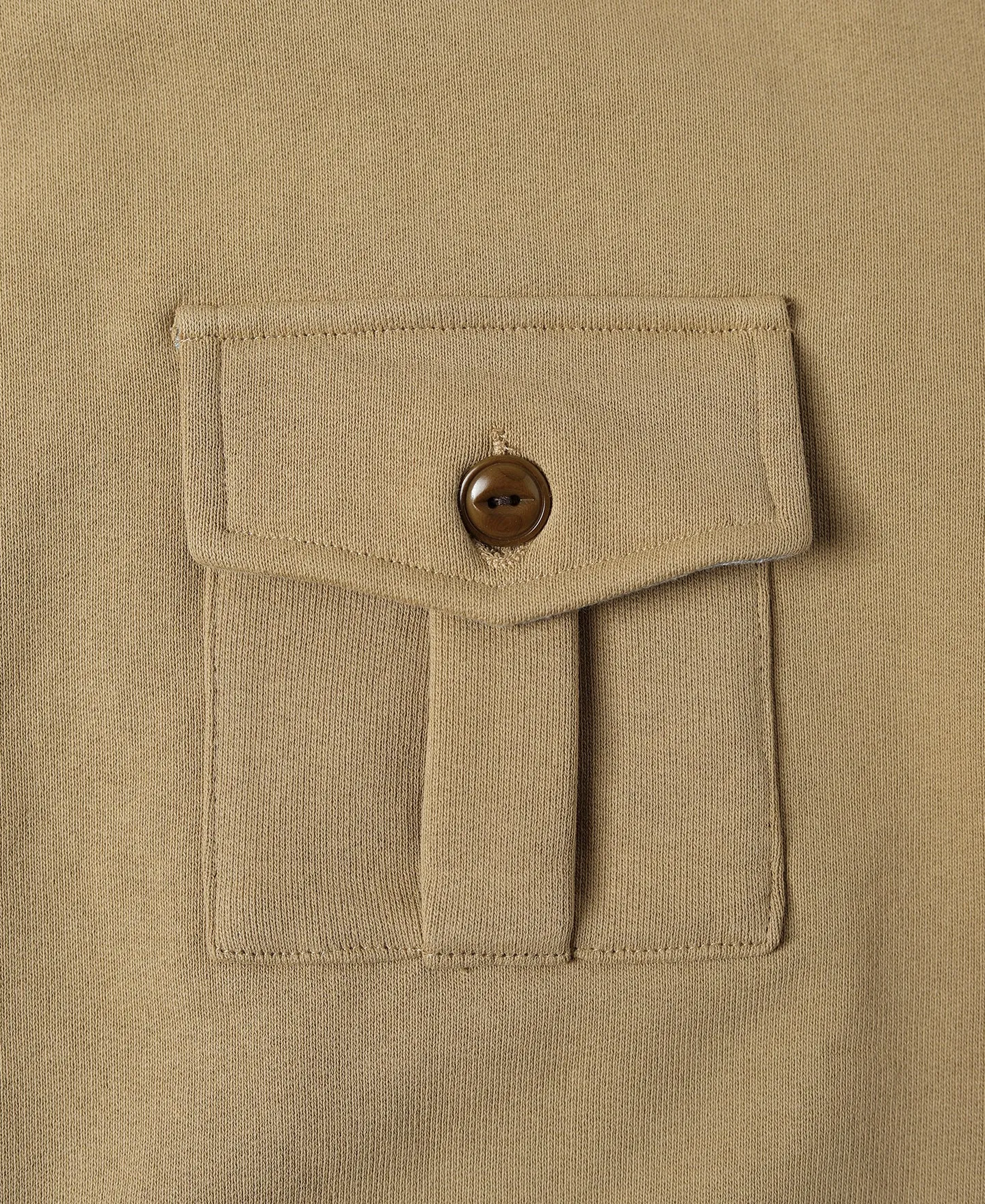 Military Pocket Sweatshirt - Khaki