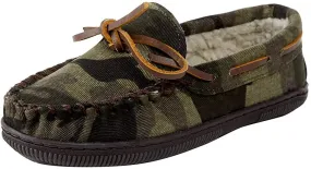 Minnetonka Kids Pile Lined Hardsole Moccasin - Shop Now