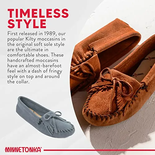 Women's Suede Moccasins