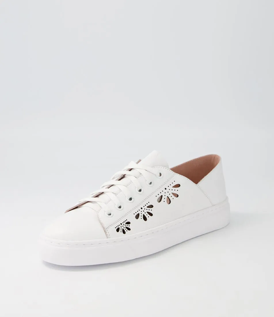 MOLLINI Obert White Leather Sneakers