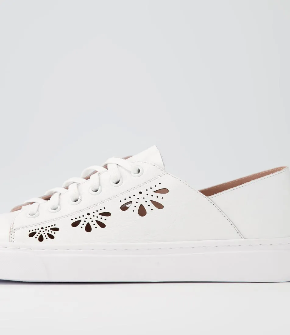 MOLLINI Obert White Leather Sneakers