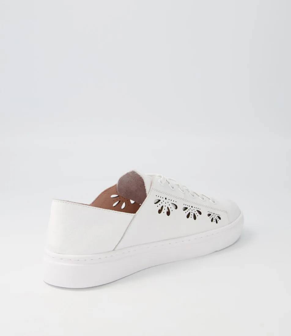 MOLLINI Obert White Leather Sneakers