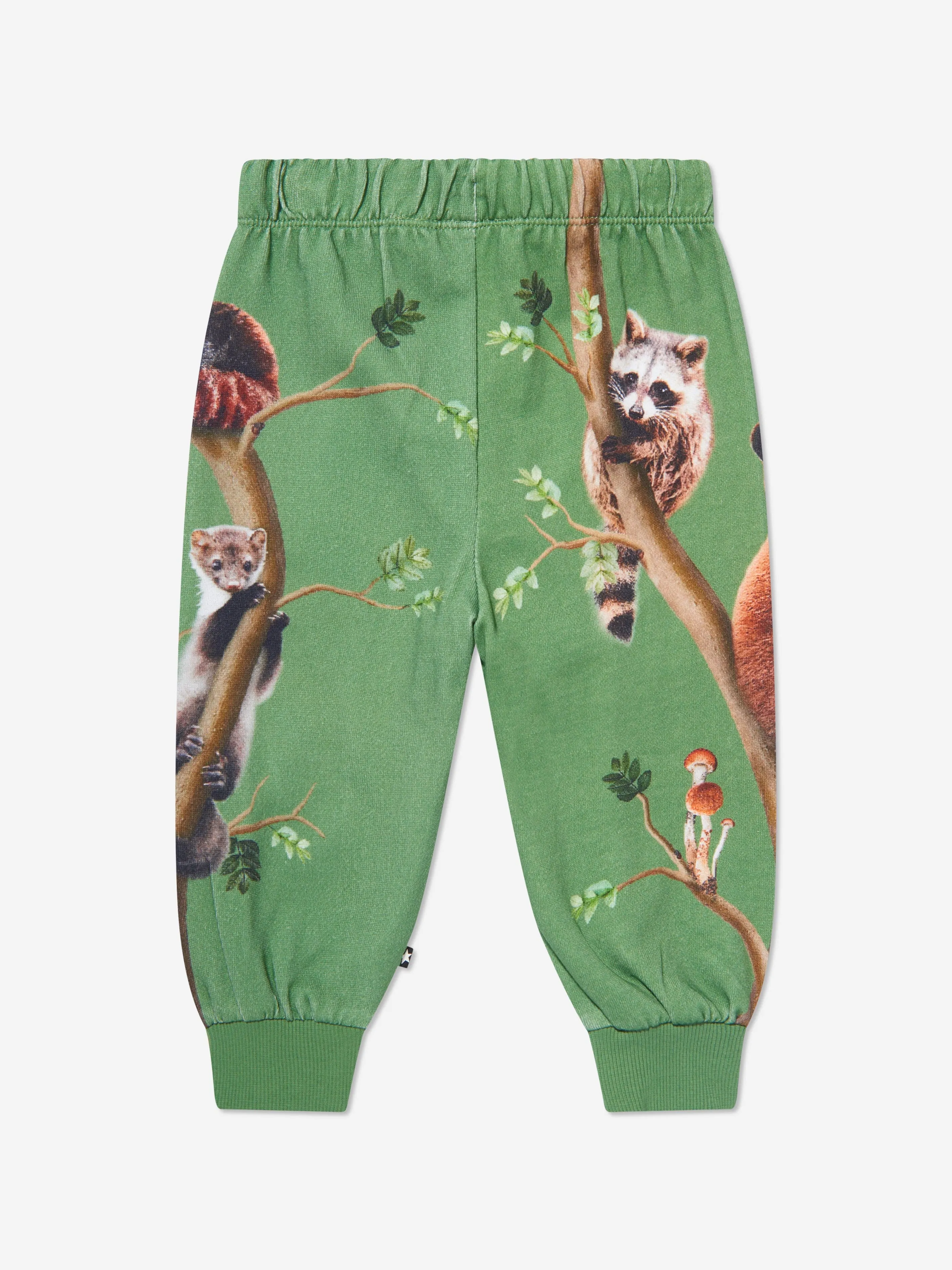 Molo Kids Animal Living Joggers in Green