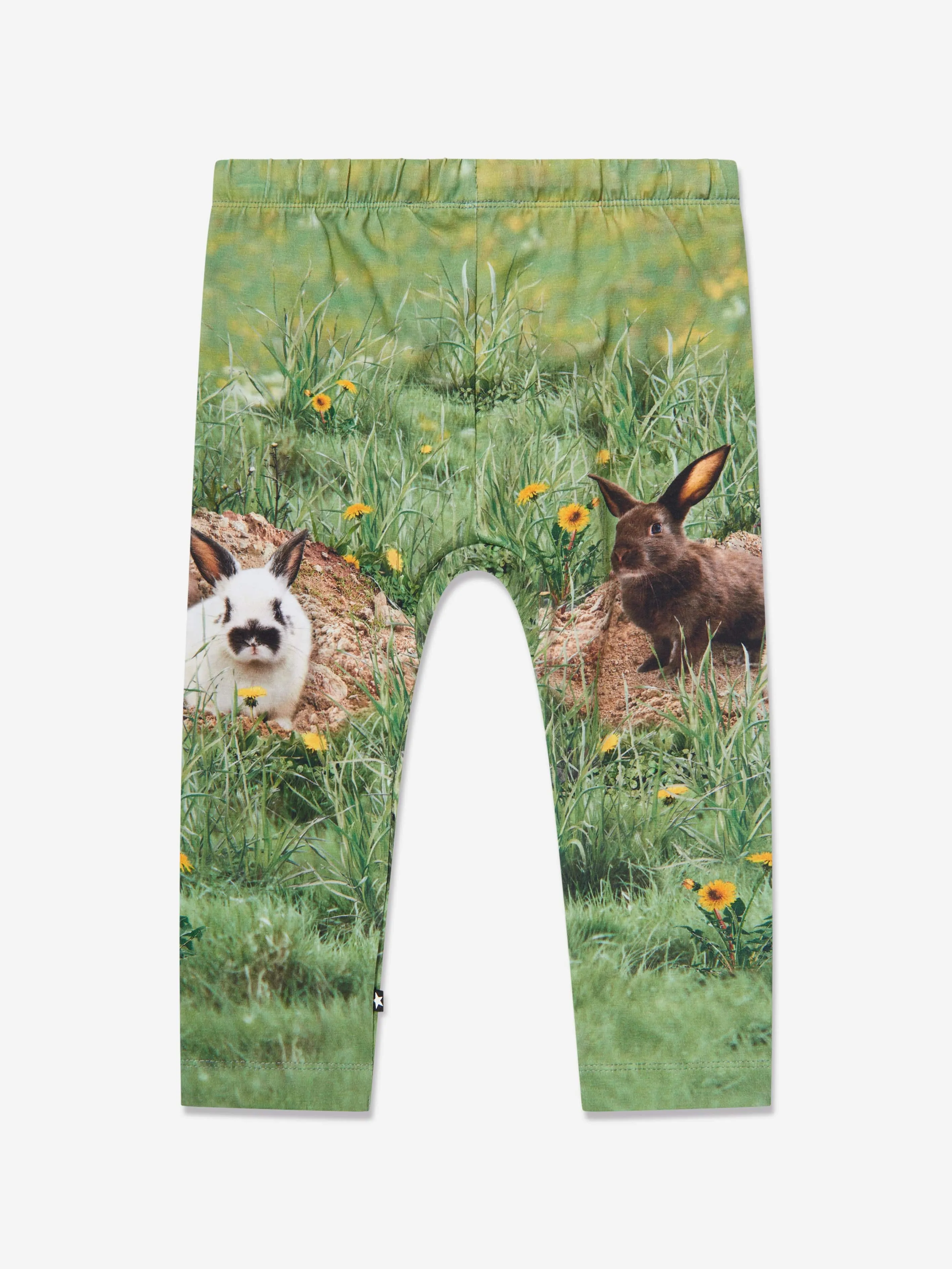 Molo Kids Rabbit Joggers in Green