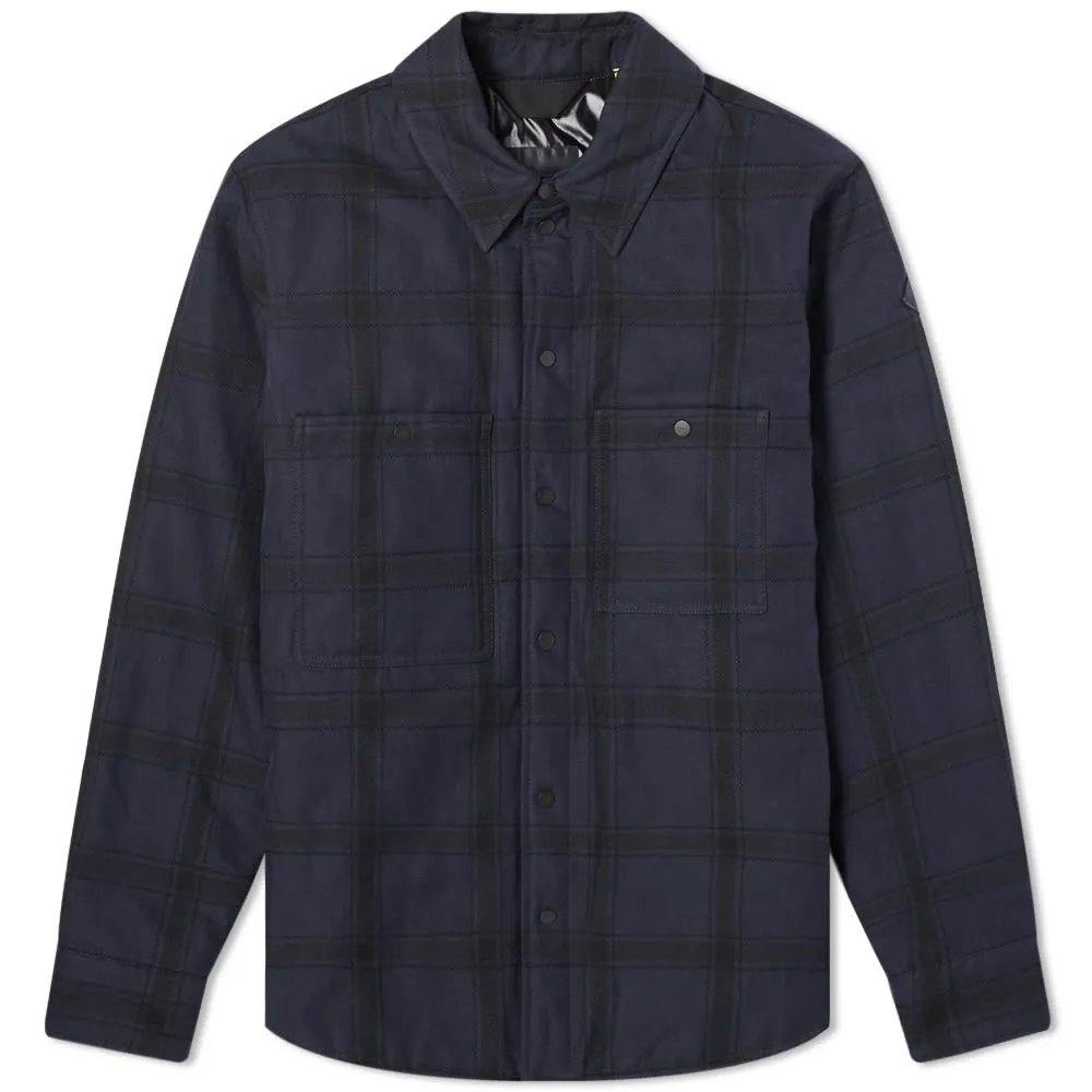 Moncler Genius 2 Moncler 1952 Check Shirt JacketNavy