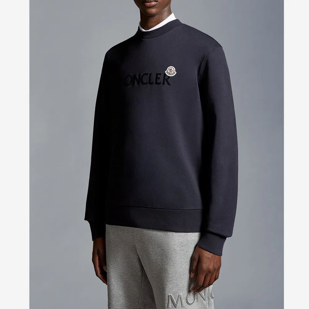 Logo Patch Sweatshirt by MONCLER