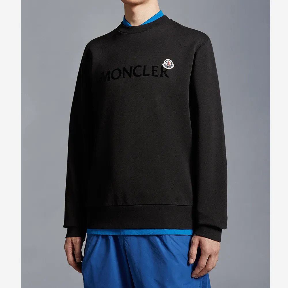 Logo Patch Sweatshirt by MONCLER